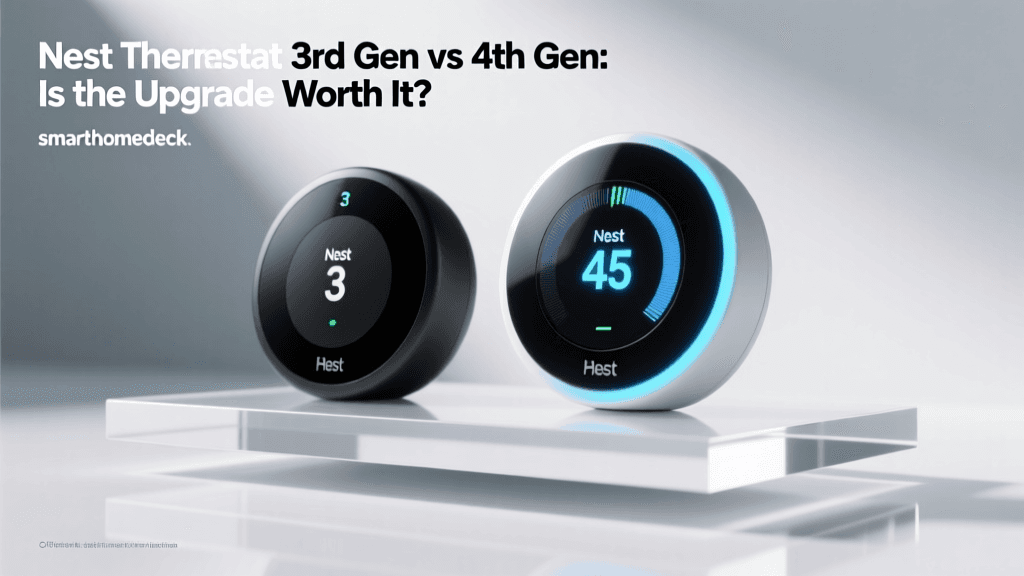 Nest Thermostat 3rd Gen vs 4th Gen: Is the Upgrade Worth It?