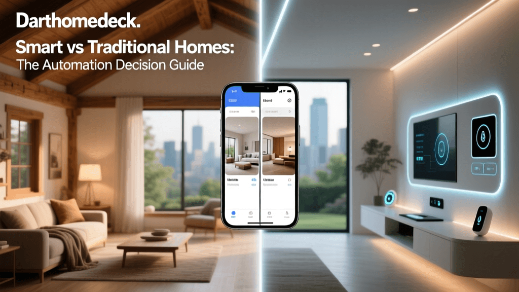 Smart vs Traditional Homes: The Automation Decision Guide