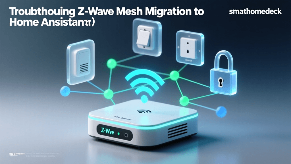Troubleshooting Z-Wave Mesh Migration to Home Assistant