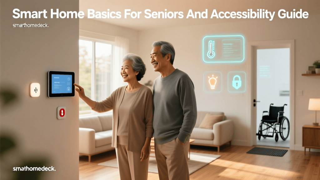 Smart Home Basics For Seniors And Accessibility Guide