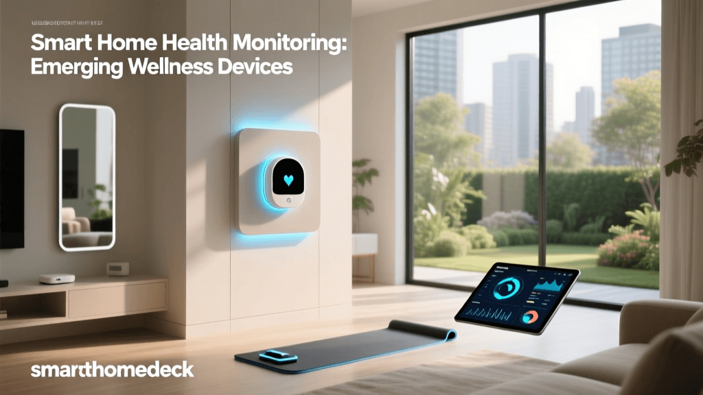 Smart Home Health Monitoring: Emerging Wellness Devices
