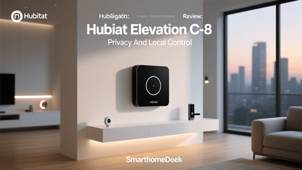 Hubitat Elevation C-8 Review: Privacy And Local Control