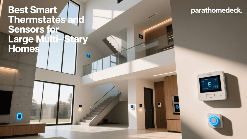 Best Smart Thermostats and Sensors for Large Multi-Story Homes