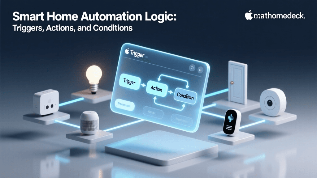 Smart Home Automation Logic: Triggers, Actions, and Conditions