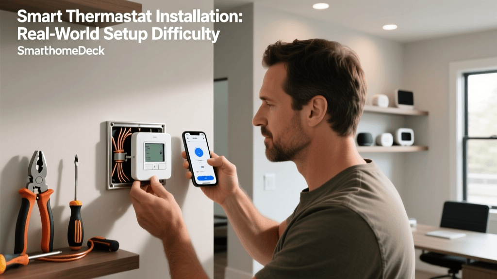 Smart Thermostat Installation: Real-World Setup Difficulty