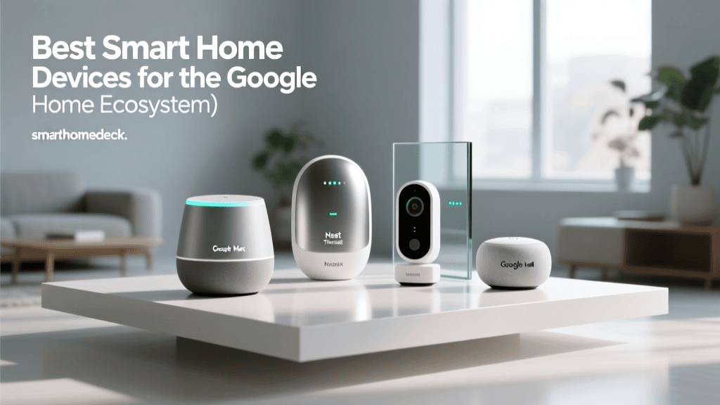 Best Smart Home Devices for the Google Home Ecosystem