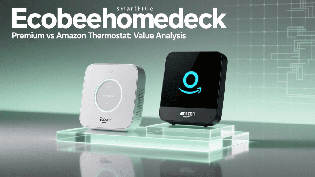 Ecobee Premium vs Amazon Thermostat: Value Analysis