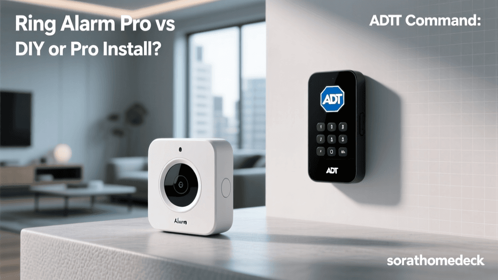Ring Alarm Pro vs ADT Command: DIY or Pro Install?