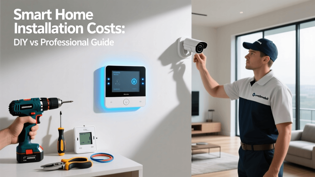 Smart Home Installation Costs: DIY vs Professional Guide