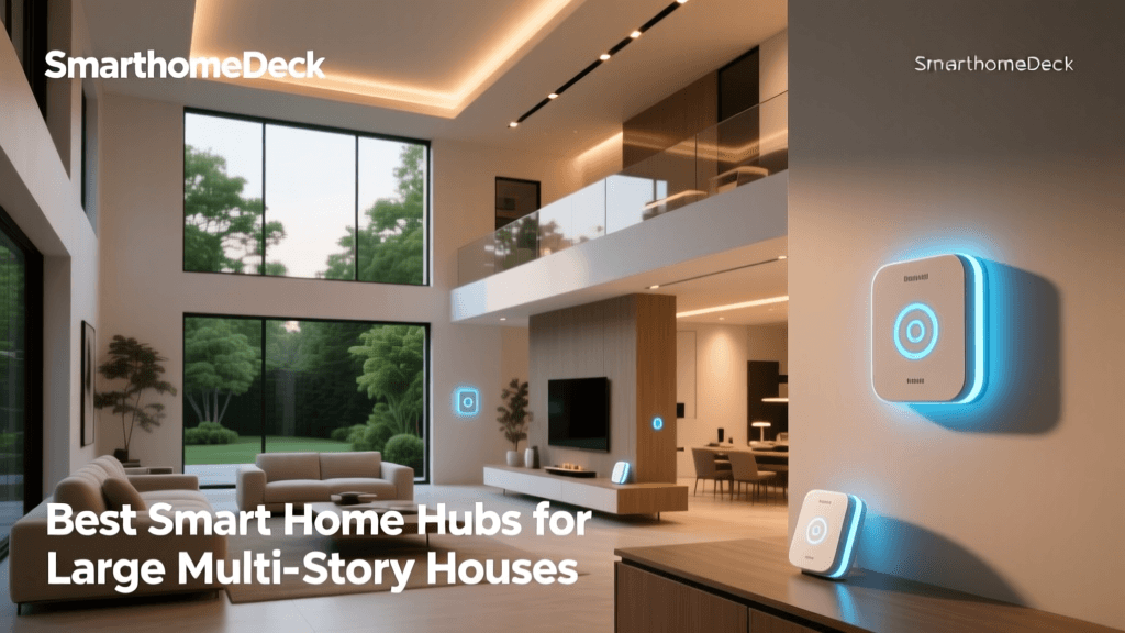 Best Smart Home Hubs for Large Multi-Story Houses