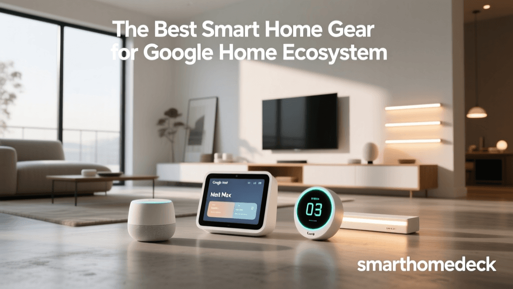 The Best Smart Home Gear for Google Home Ecosystem