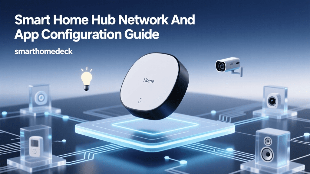 Smart Home Hub Network And App Configuration Guide
