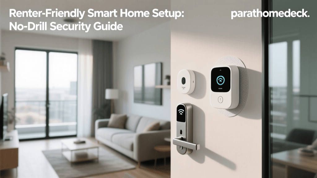 Renter-Friendly Smart Home Setup: No-Drill Security Guide