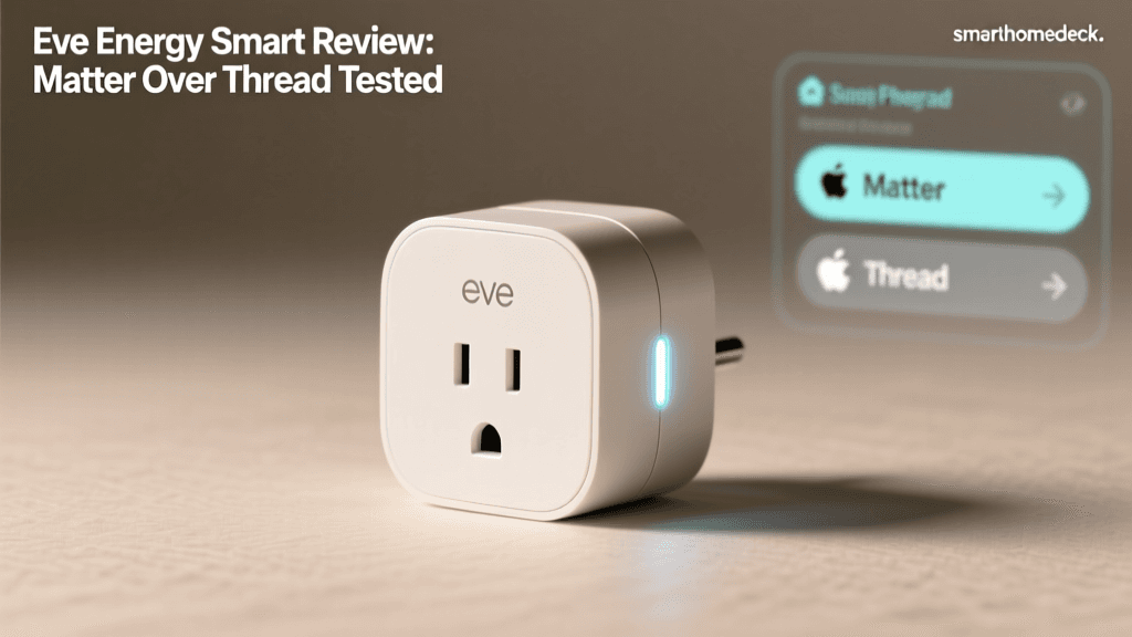 Eve Energy Smart Plug Review: Matter Over Thread Tested