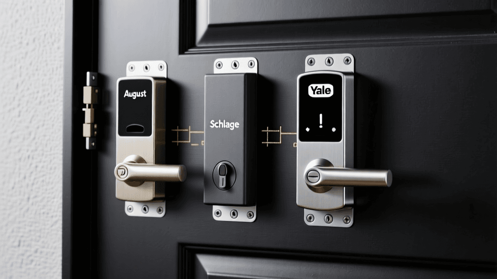 Smart Lock Installation: August vs Schlage vs Yale Setup Tested
