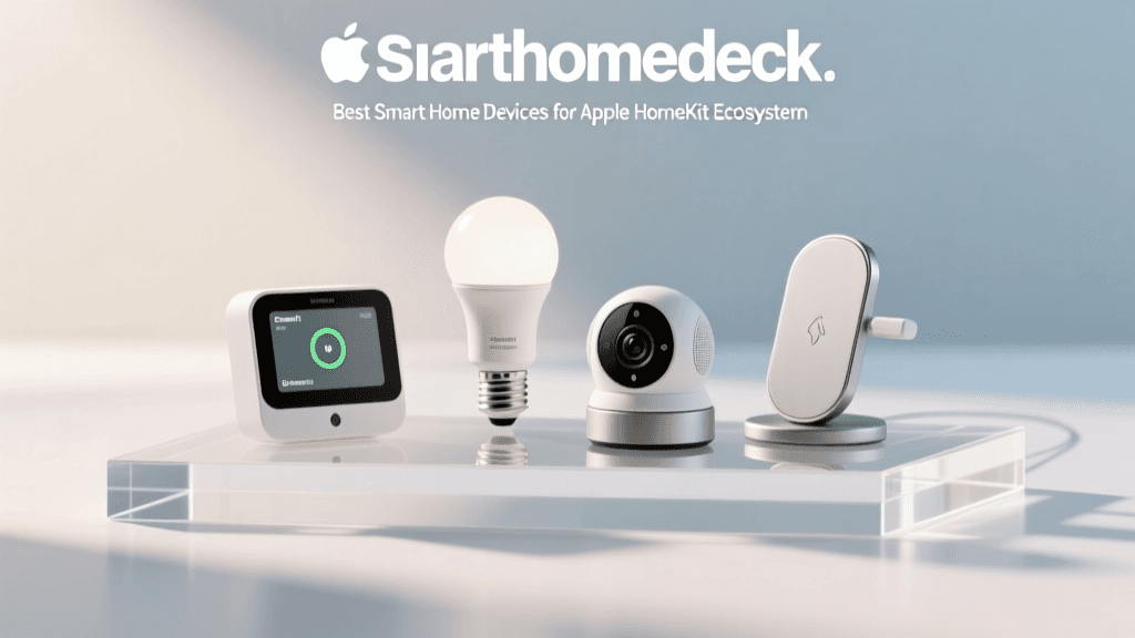 Best Smart Home Devices for Apple HomeKit Ecosystem