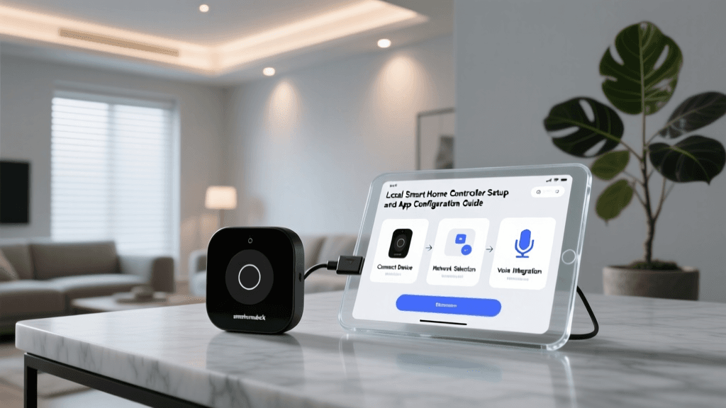 Local Smart Home Controller Setup and App Configuration Guide