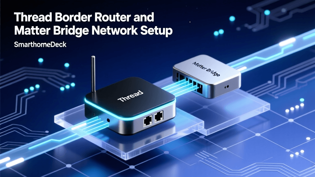 Thread Border Router and Matter Bridge Network Setup