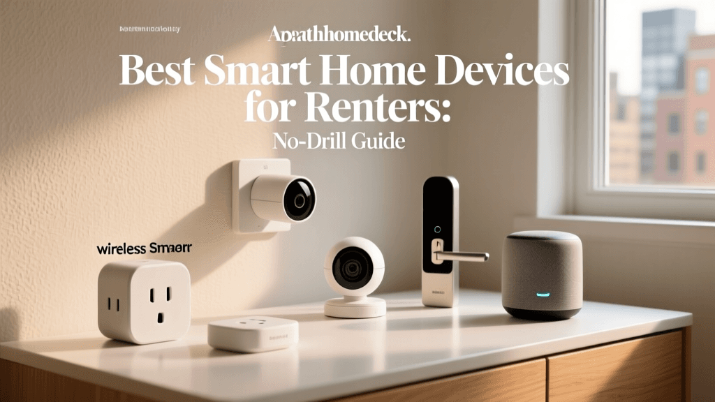 Best Smart Home Devices for Renters: No-Drill Guide