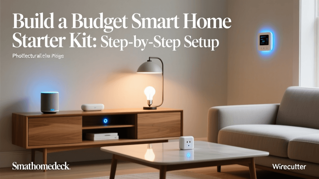 Build a Budget Smart Home Starter Kit: Step-by-Step Setup