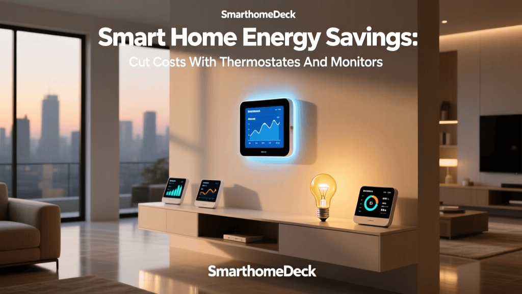 Smart Home Energy Savings: Cut Costs With Thermostats And Monitors