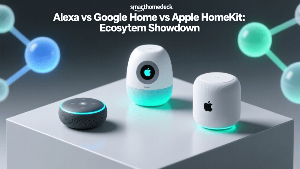 Alexa vs Google Home vs Apple HomeKit: Ecosystem Showdown