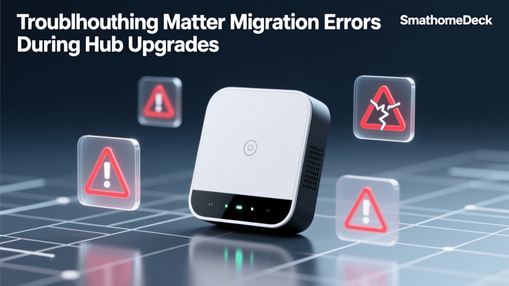 Troubleshooting Matter Migration Errors During Hub Upgrades