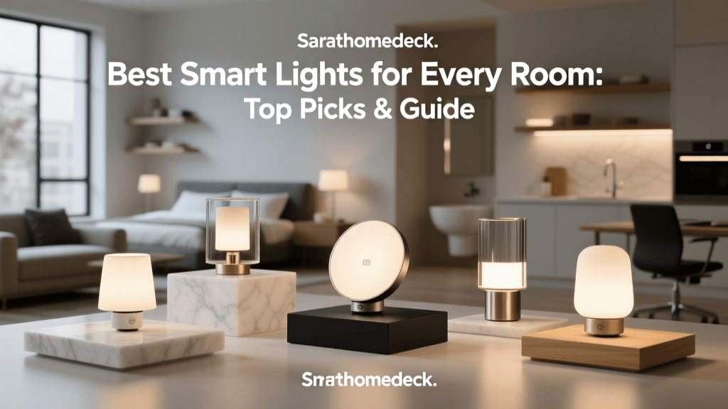 Best Smart Lights for Every Room: Top Picks & Guide
