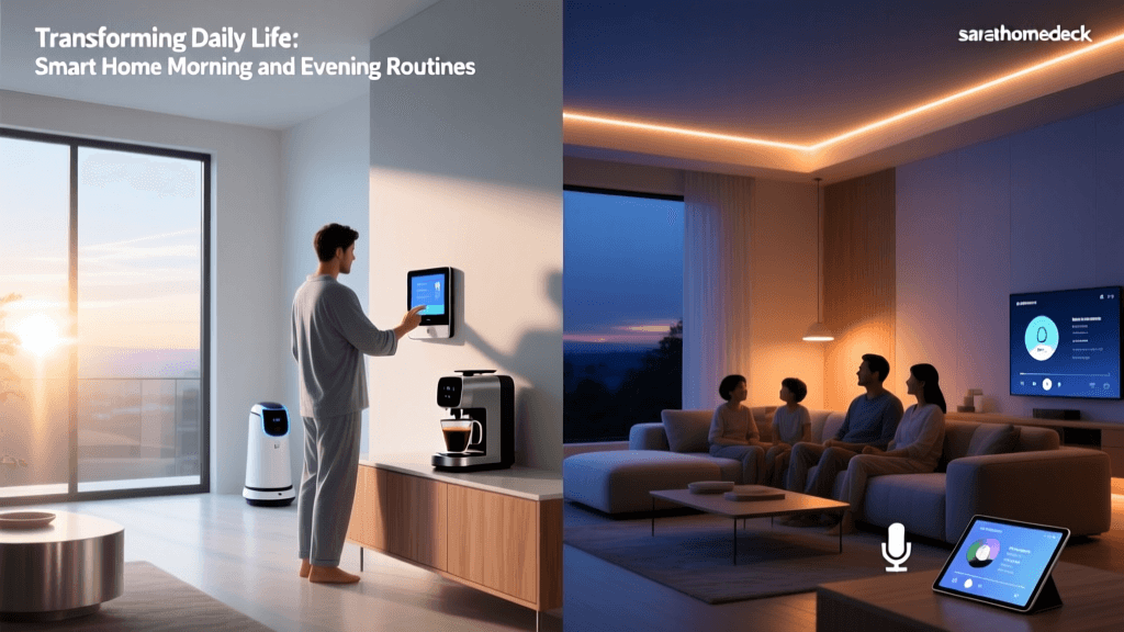 Transforming Daily Life: Smart Home Morning and Evening Routines