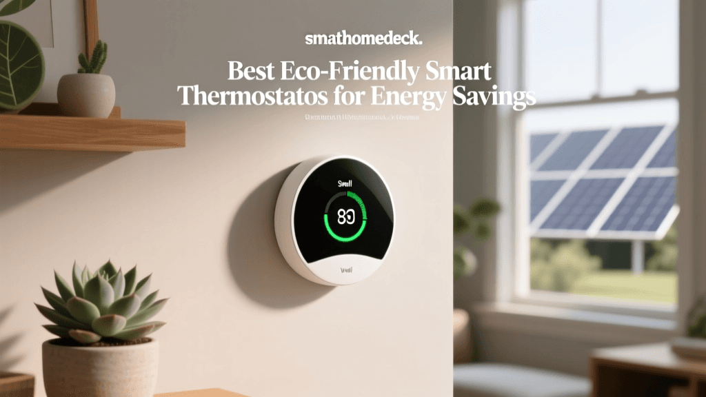 Best Eco-Friendly Smart Thermostats for Energy Savings