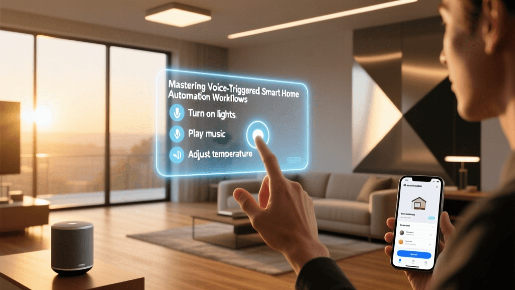 Mastering Voice-Triggered Smart Home Automation Workflows