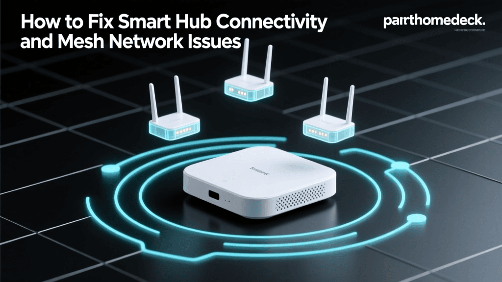 How to Fix Smart Hub Connectivity and Mesh Network Issues