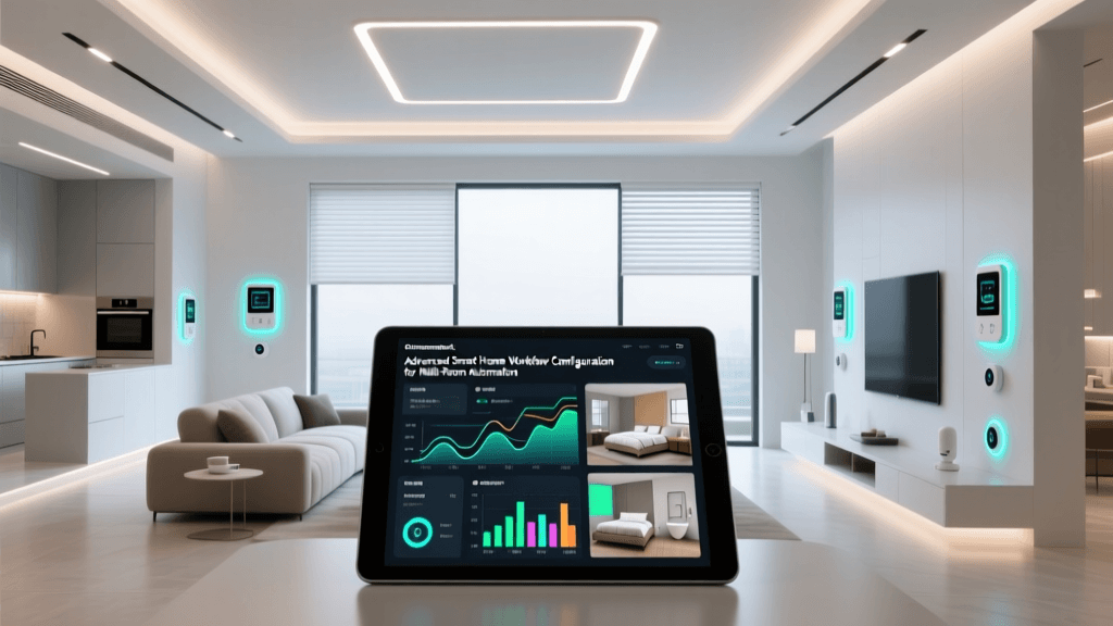 Advanced Smart Home Workflow Configuration for Multi-Room Automation