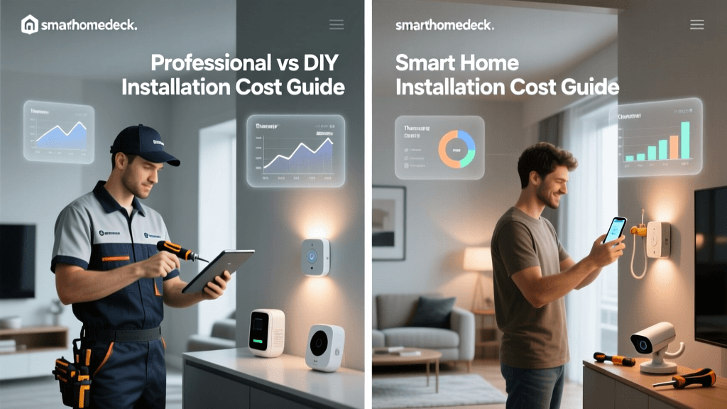 Professional vs DIY Smart Home Installation Cost Guide