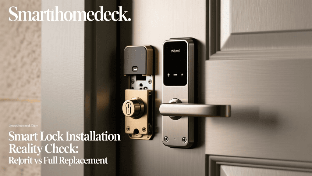 Smart Lock Installation Reality Check: Retrofit vs Full Replacement