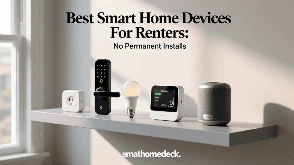 Best Smart Home Devices For Renters: No Permanent Installs
