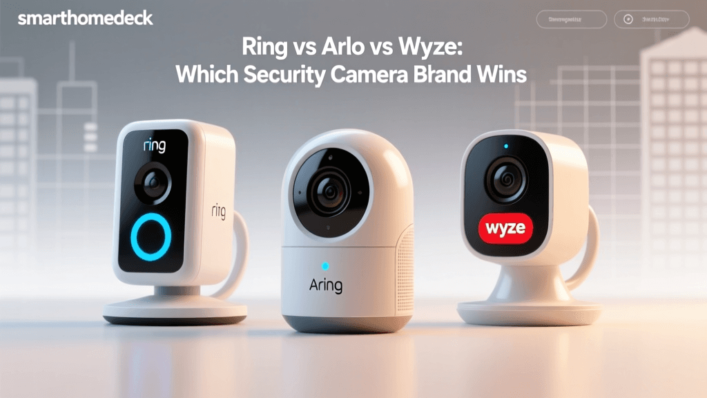 Ring vs Arlo vs Wyze: Which Security Camera Brand Wins