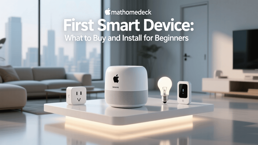First Smart Device: What to Buy and Install for Beginners