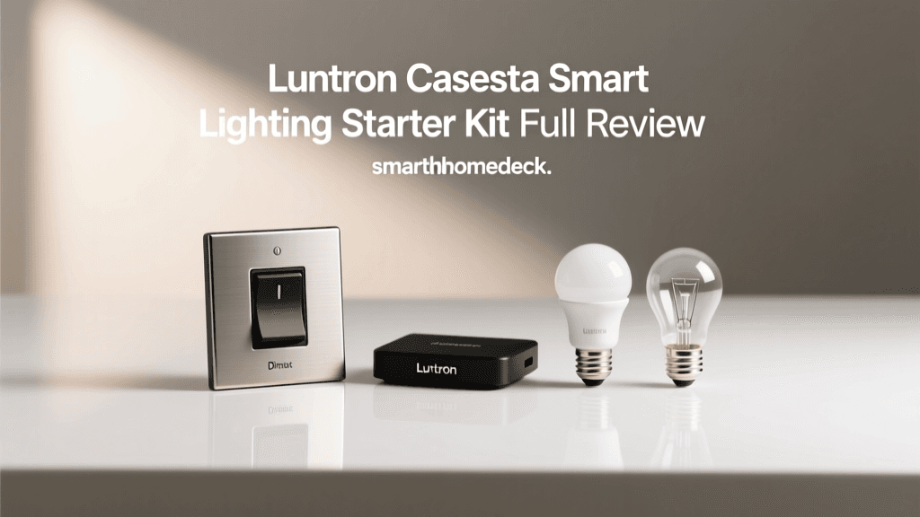 Lutron Caseta Smart Lighting Starter Kit Full Review
