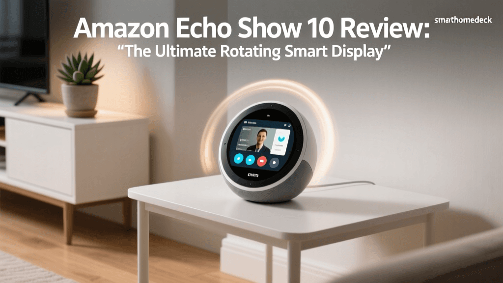 Amazon Echo Show 10 Review: The Ultimate Rotating Smart Display