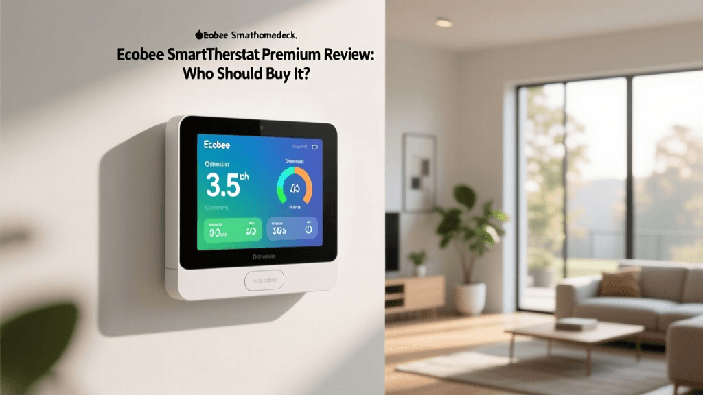 Ecobee SmartThermostat Premium Review: Who Should Buy It?