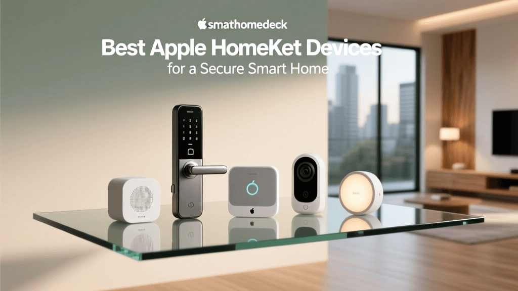 Best Apple HomeKit Devices for a Secure Smart Home