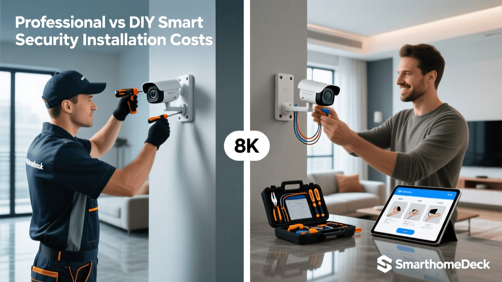Professional vs DIY Smart Security Installation Costs