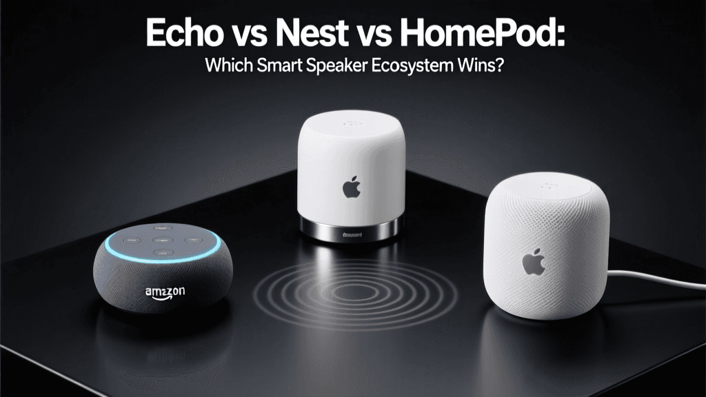 Echo vs Nest vs HomePod: Which Smart Speaker Ecosystem Wins?