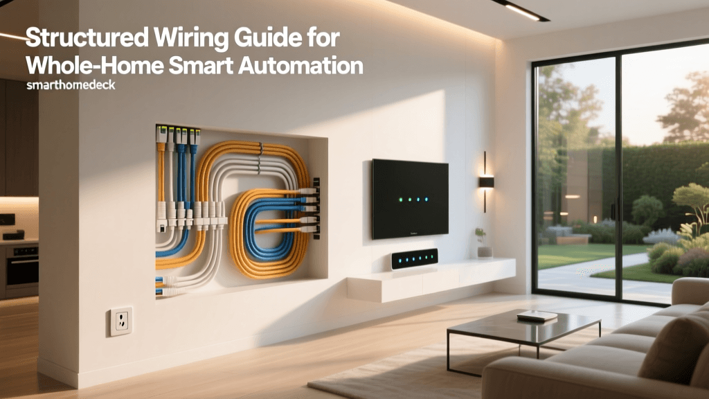 Structured Wiring Guide for Whole-Home Smart Automation