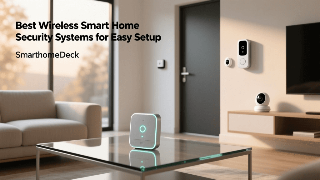 Best Wireless Smart Home Security Systems for Easy Setup