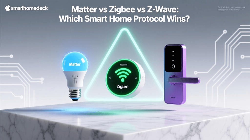 Matter vs Zigbee vs Z-Wave: Which Smart Home Protocol Wins?