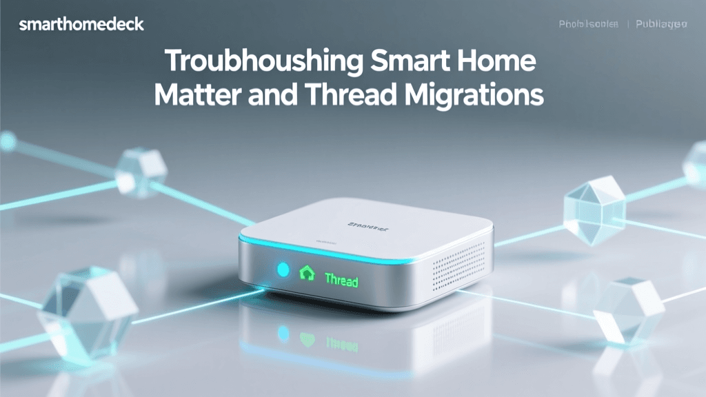 Troubleshooting Smart Home Matter and Thread Migrations