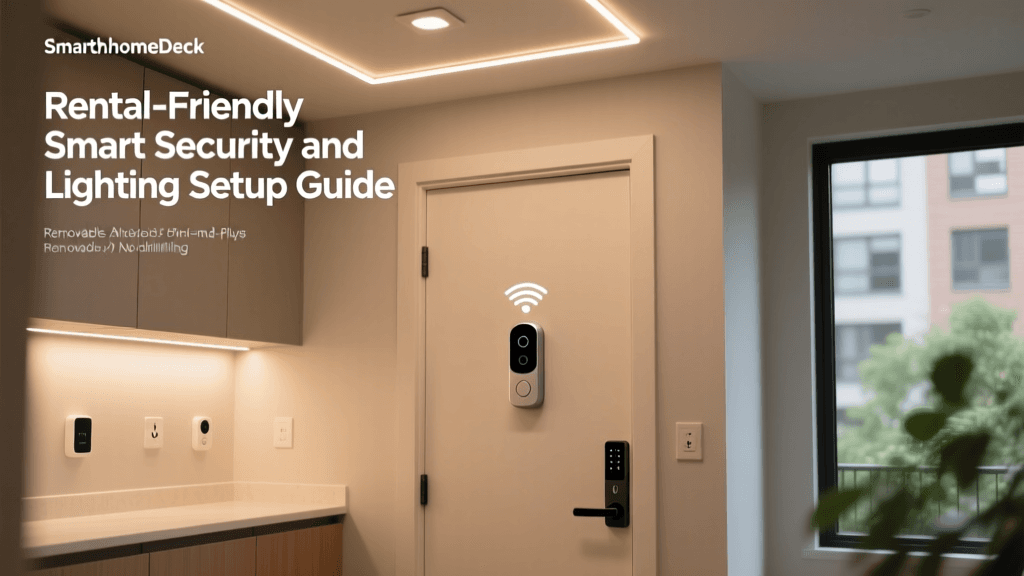 Rental-Friendly Smart Security and Lighting Setup Guide