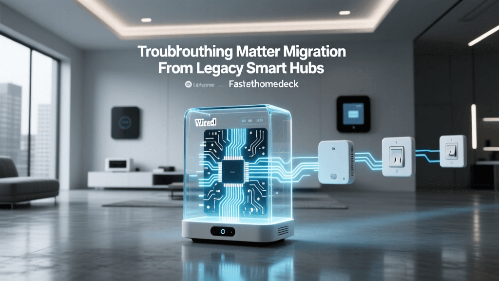 Troubleshooting Matter Migration From Legacy Smart Hubs